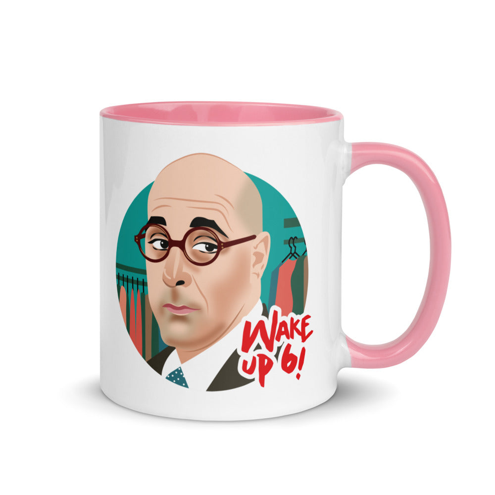Debut garment mockup | Wake Up 6 (Mug) | Pink