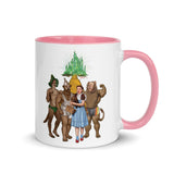 Debut garment mockup | Lions and Otters and Bears, Oh my! (Mug) | Pink