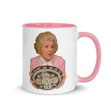 Debut garment mockup | Leapfrog (Mug) | Pink