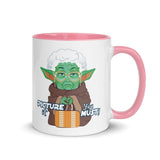 Debut garment mockup | Picture It You Must (Mug) | Pink