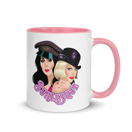 Debut garment mockup | Burlesque (Mug) | Pink