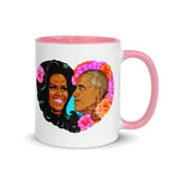 Debut garment mockup | Barack to the Future (Mug) | Pink