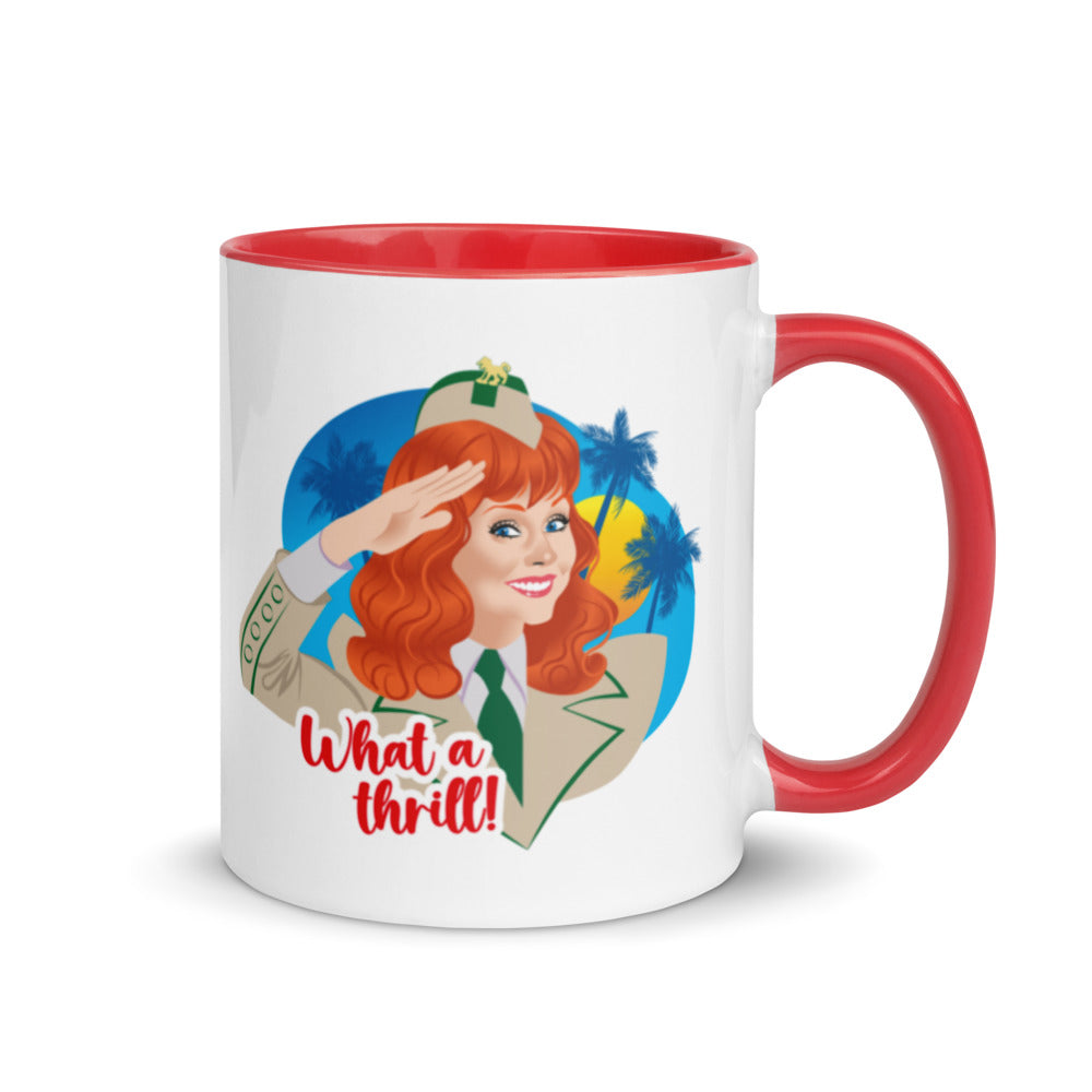Debut garment mockup | Troop Leader (Mug) | Red