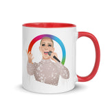 Debut garment mockup | Hymne à l’amour (Mug) | Red