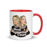 Debut garment mockup | The Real Supreme Court (Mug) | Red