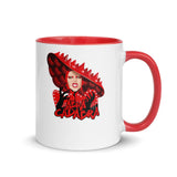 Debut garment mockup | Mushroom (Mug) | Red