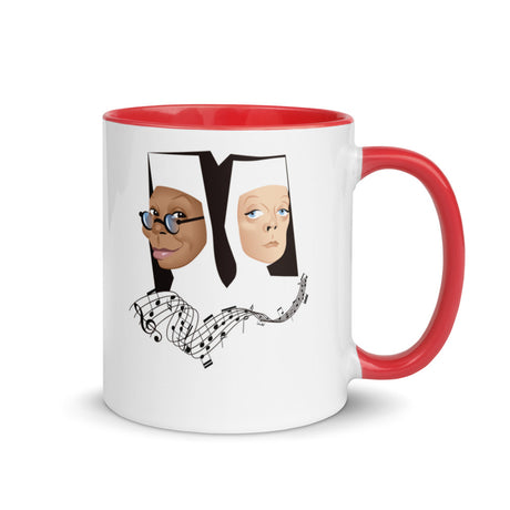 Debut garment mockup | Habits (Mug) | Red
