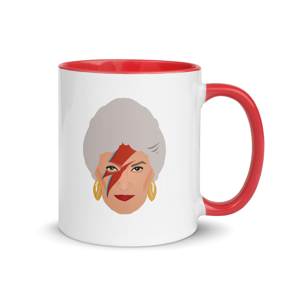 Debut garment mockup | Zbowie (Mug) | Red