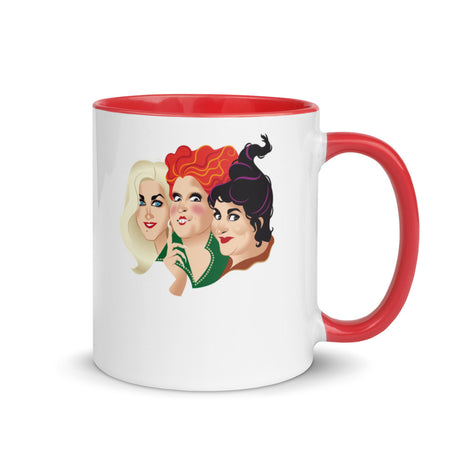 Debut garment mockup | Pocus (Mug) | Red
