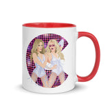 Debut garment mockup | Cell Block Pop (Mug) | Red