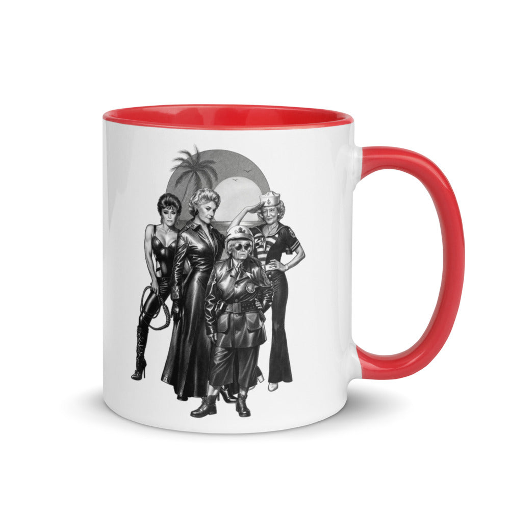 Debut garment mockup | Tom of Shady Pines (Mug) | Red