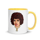 Debut garment mockup | Don’t Boleyn on My Parade (Mug) | Yellow