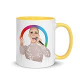 Debut garment mockup | Hymne à l’amour (Mug) | Yellow