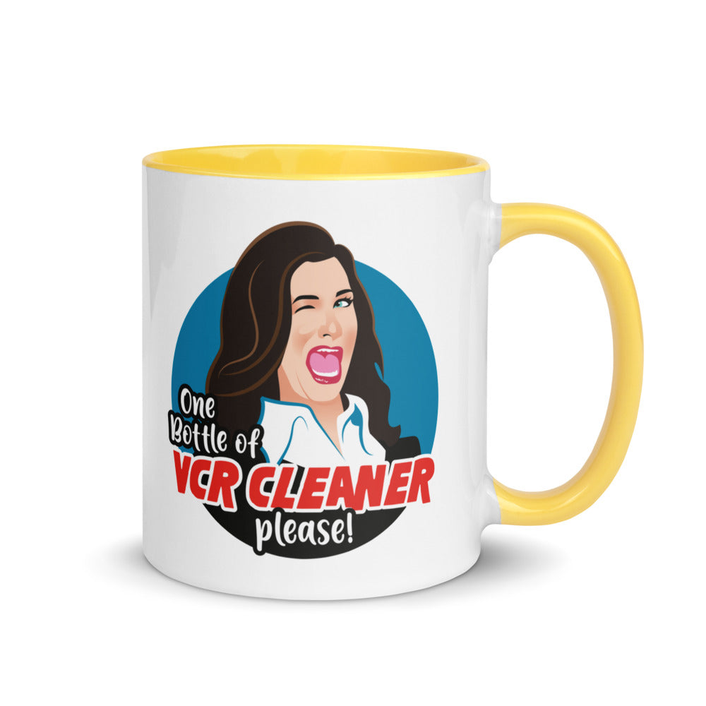 Debut garment mockup | VCR Cleaner (Mug) | Yellow