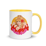 Debut garment mockup | Cuchi Cuchi (Mug) | Yellow