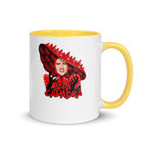 Debut garment mockup | Mushroom (Mug) | Yellow