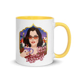 Debut garment mockup | Piper Not the Eggnog! (Mug) | Yellow