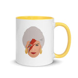 Debut garment mockup | Zbowie (Mug) | Yellow