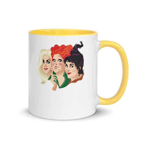 Debut garment mockup | Pocus (Mug) | Yellow