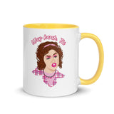 Debut garment mockup | Way Harsh (Mug) | Yellow