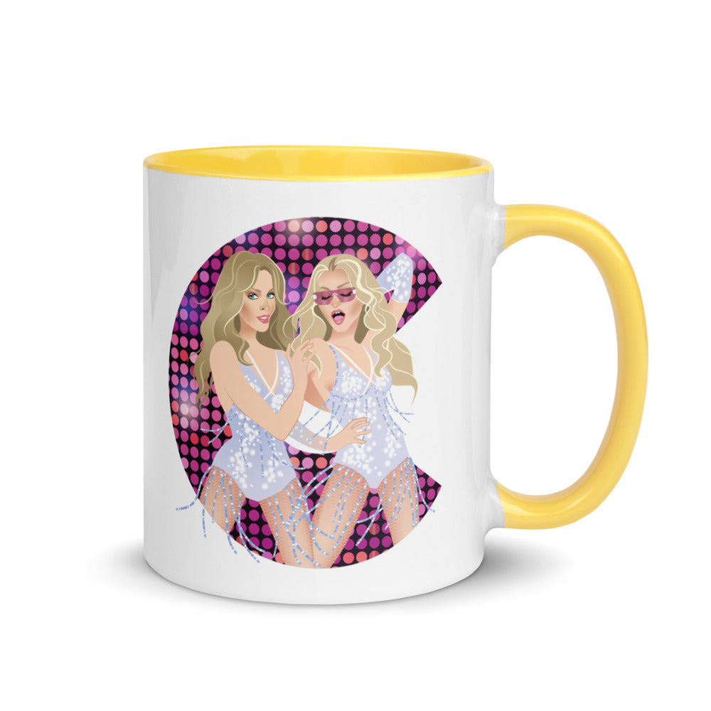 Debut garment mockup | Cell Block Pop (Mug) | Yellow