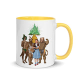 Debut garment mockup | Lions and Otters and Bears, Oh my! (Mug) | Yellow