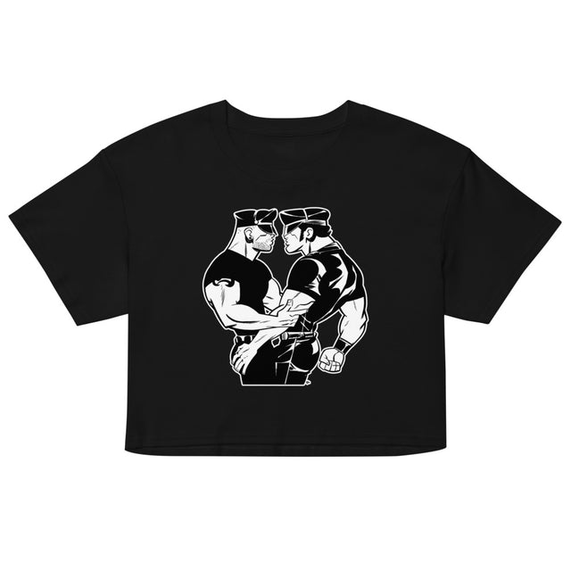 Dark Room (Crop Top) - Black