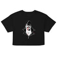 Debut garment mockup | Bloodsucker (Crop Top) | Black
