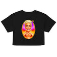 Debut garment mockup | Big Boss Energy (Crop Top) | Black