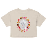 Dietrich and DiMaggio (Crop Top) - Bone