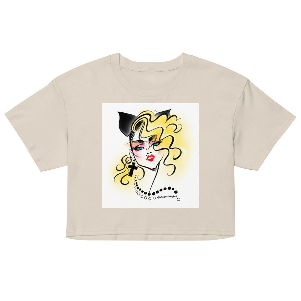Lucky Star (Crop Top) - Bone
