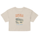 Playa de la Bassa Rodone (Crop Top) - Bone
