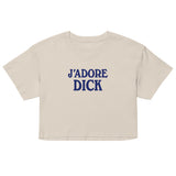 J'Adore Dick (Crop Top) - Bone