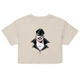 Debut garment mockup | Bloodsucker (Crop Top) | Bone