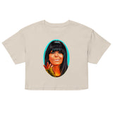 Debut garment mockup | Faithful-ish (Crop Top) | Bone
