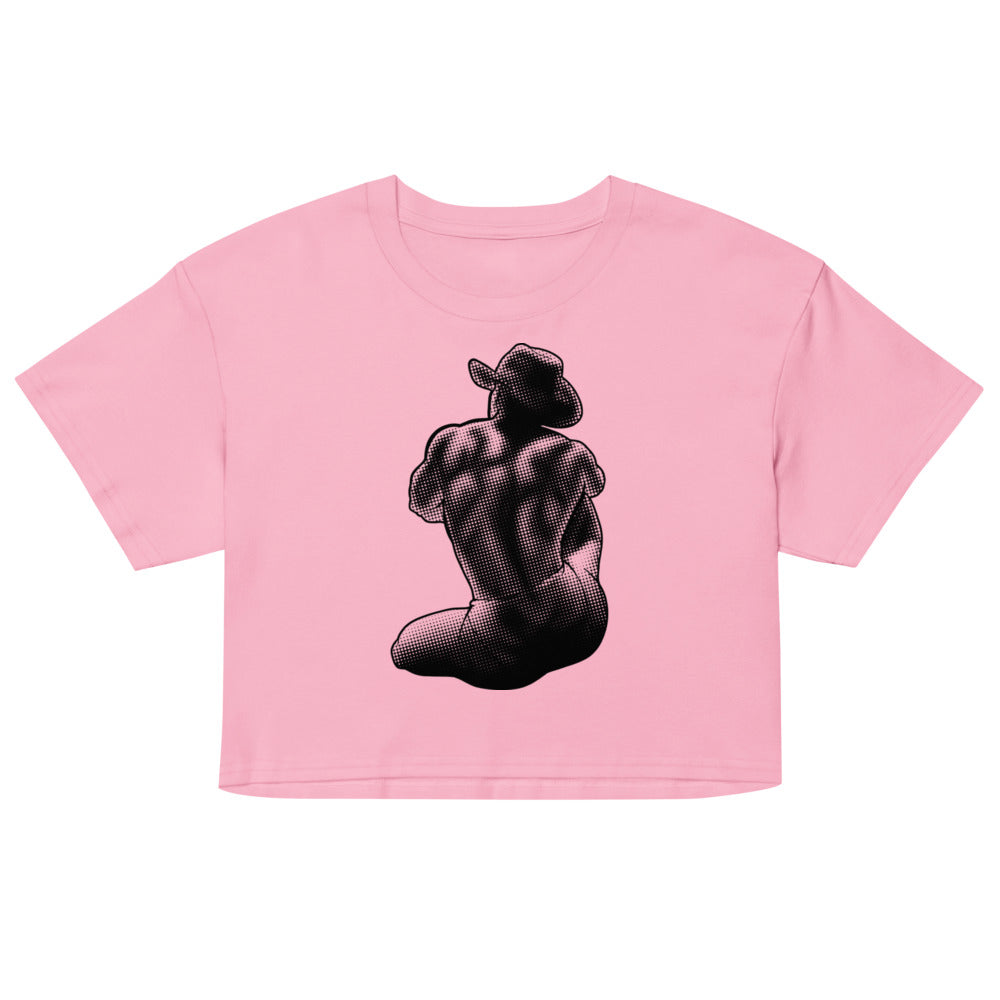 Bikini Cowboy (Crop Top) - Bubblegum