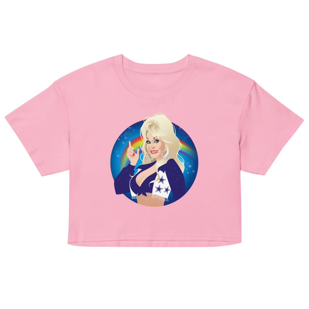 Here Comes the Rainbow (Crop Top) - Bubblegum