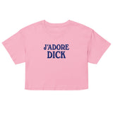 J'Adore Dick (Crop Top) - Bubblegum
