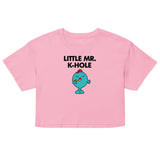 Little Mr. K-Hole (Crop Top) - Bubblegum