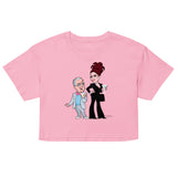 Debut garment mockup | Well Well Well (Crop Top) | Bubblegum