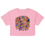 Debut garment mockup | Can't Stop Won't Stop (Crop Top) | Bubblegum