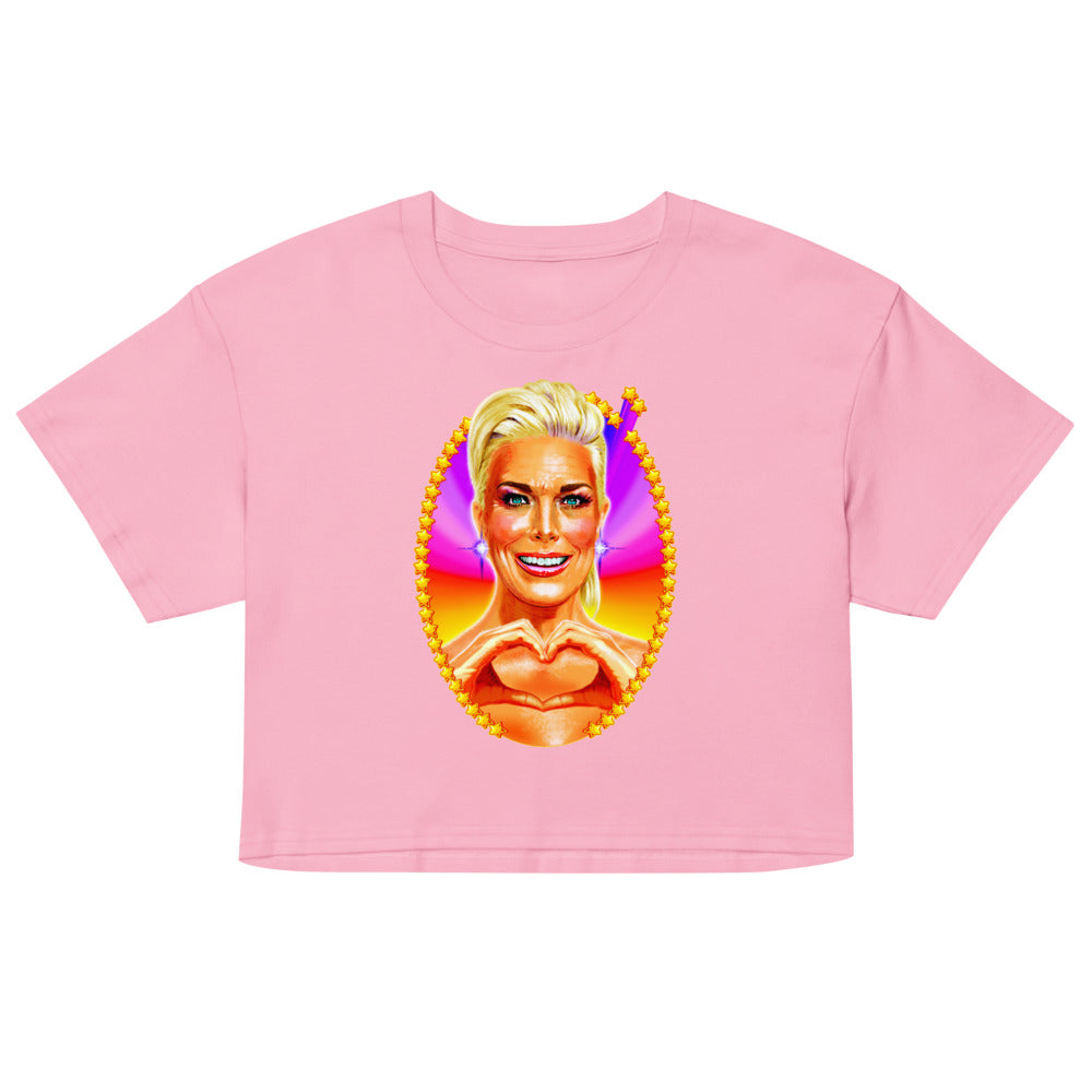 Debut garment mockup | Big Boss Energy (Crop Top) | Bubblegum