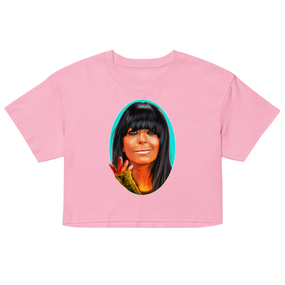 Debut garment mockup | Faithful-ish (Crop Top) | Bubblegum