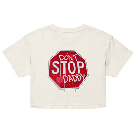 Don't Stop (Crop Top) - Ecru