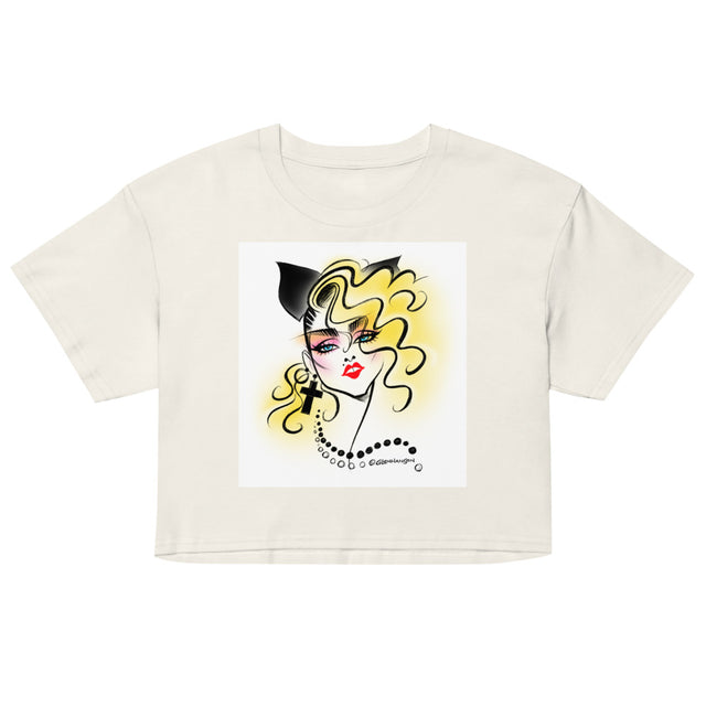 Lucky Star (Crop Top) - Ecru