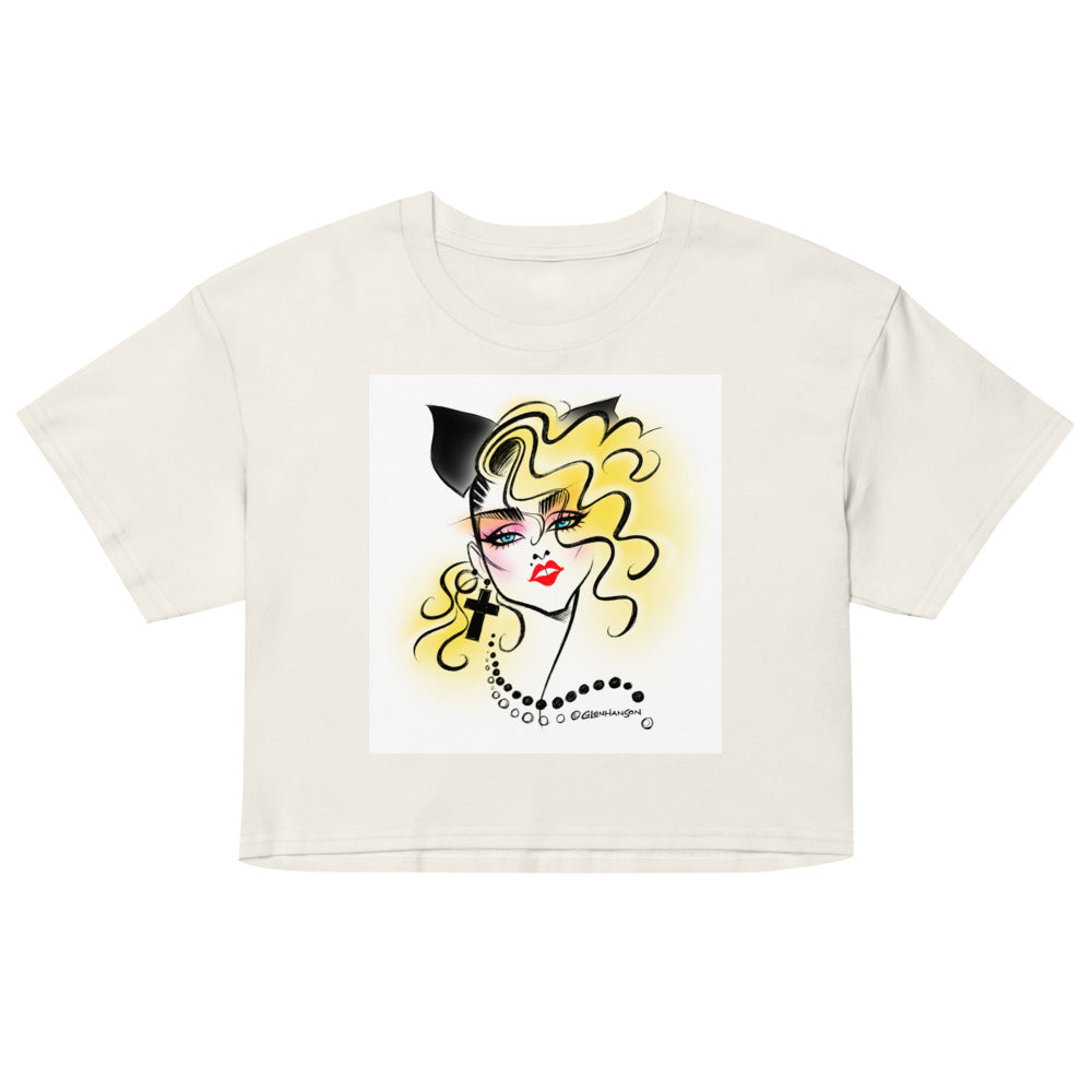 Lucky Star (Crop Top) - Ecru