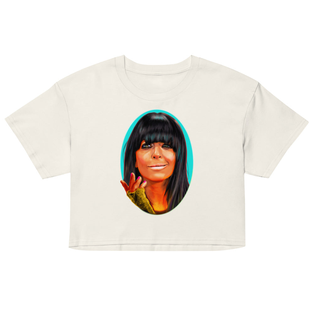 Debut garment mockup | Faithful-ish (Crop Top) | Ecru