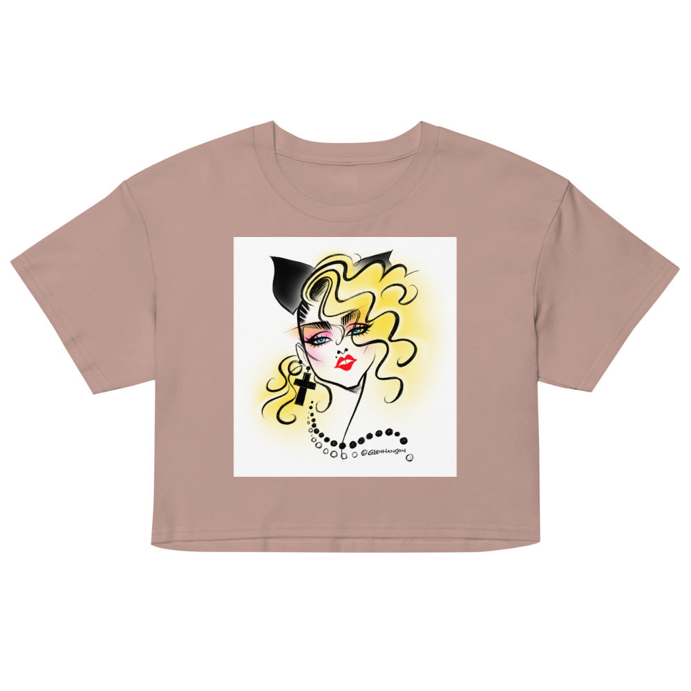 Lucky Star (Crop Top) - Hazy Pink