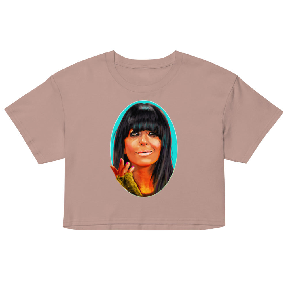 Debut garment mockup | Faithful-ish (Crop Top) | Hazy Pink