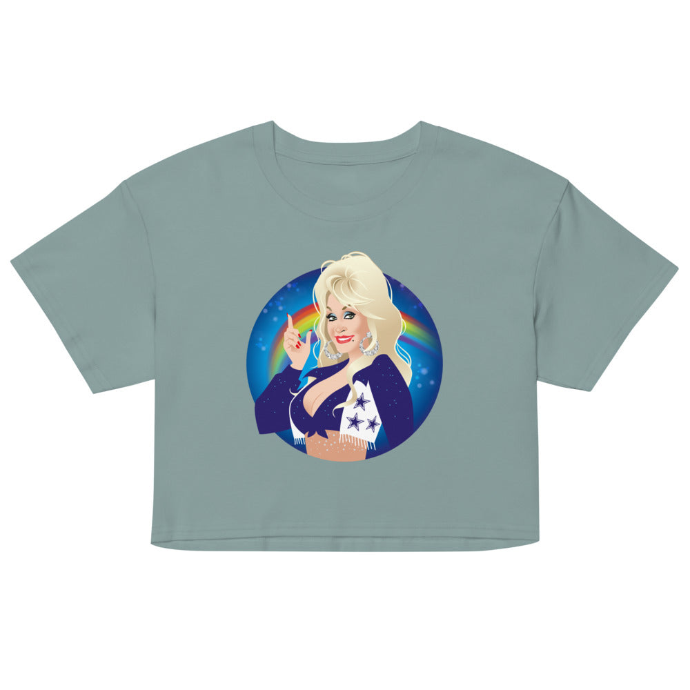 Here Comes the Rainbow (Crop Top) - Mineral